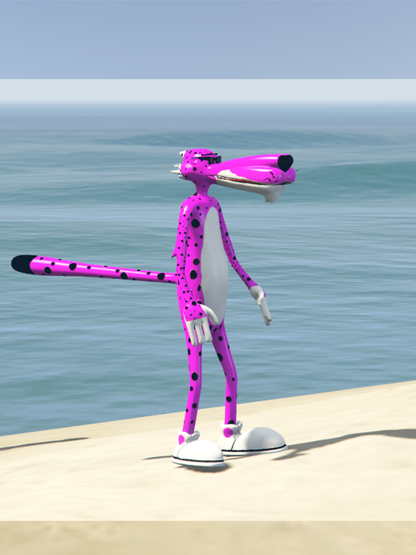 GTA 5 Mods chester cheetos Pink Color  [ADD-ON-PED]