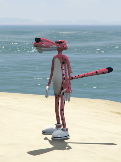 GTA 5 Mods chester cheetos Red Color  [ADD-ON-PED]
