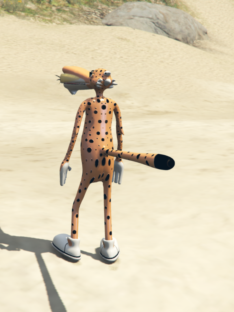 GTA 5 Mods Chester Cheetos [ADD-ON-PED]