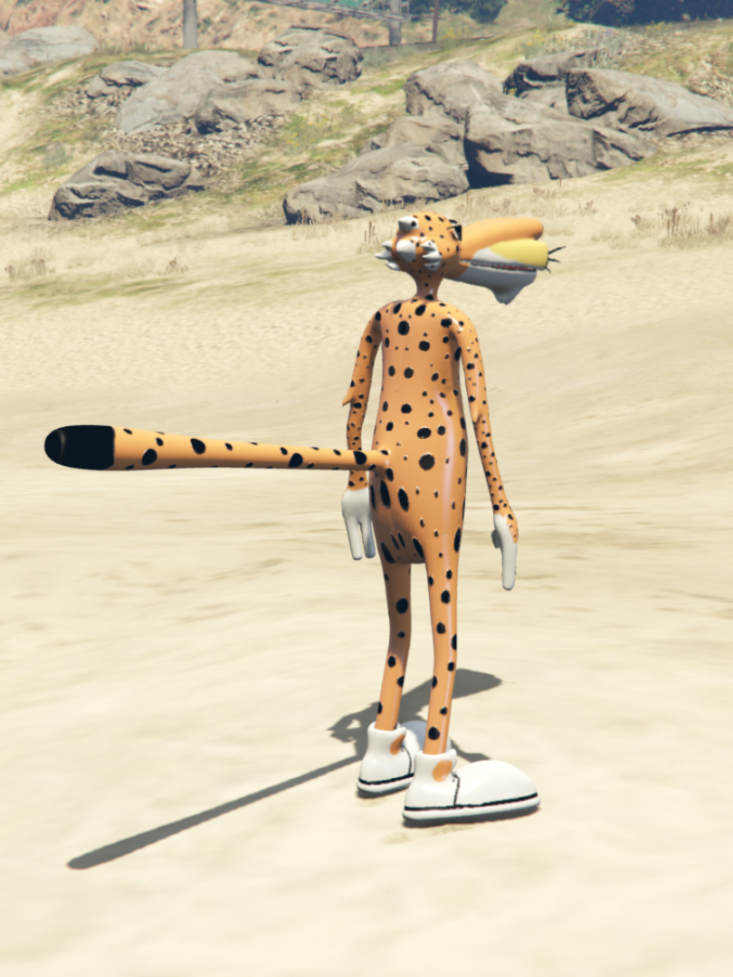 GTA 5 Mods Chester Cheetos [ADD-ON-PED]