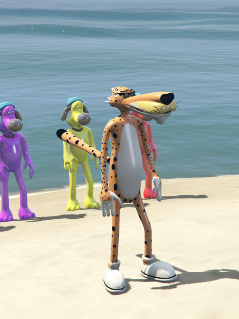 GTA 5 Mods Chester Cheetos [ADD-ON-PED]