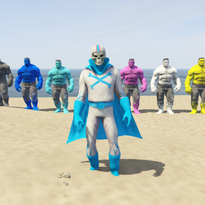 GTA 5 Mods Ghost Rider secret Wars RWH Addon Ped