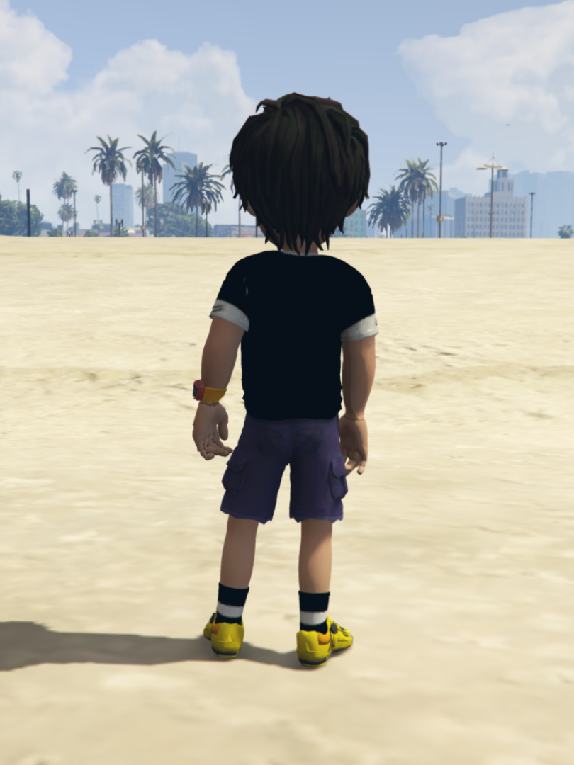 GTA 5 Mods Shiva Black Addon Ped