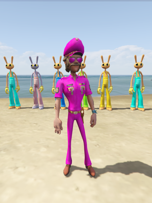 GTA 5 Mods CHINGAM SR Pink [Addon Ped]