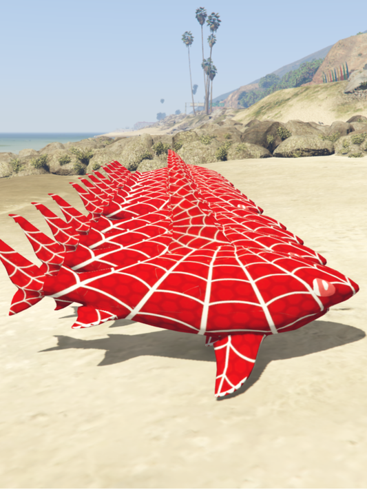 GTA 5 Mods Tiger shark Spider Addon Prop