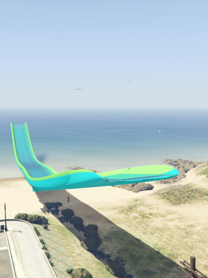 GTA 5 Mods Water Slide Addon Prop