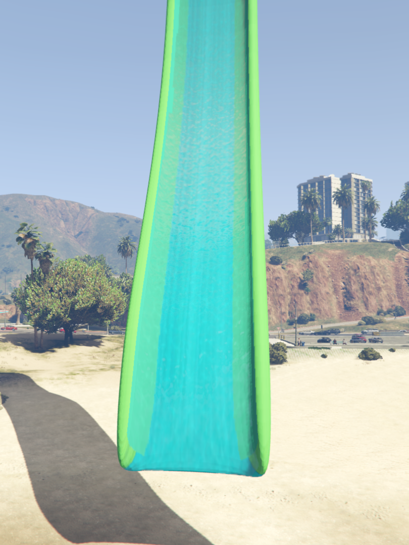 GTA 5 Mods Water Slide Addon Prop