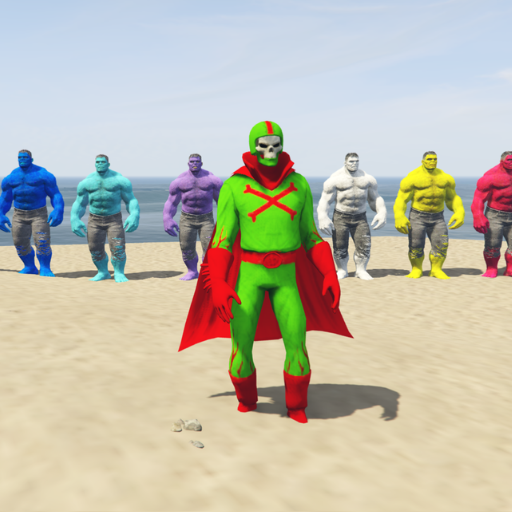 GTA 5 Mods Ghost Rider secret Wars GR Addon Ped