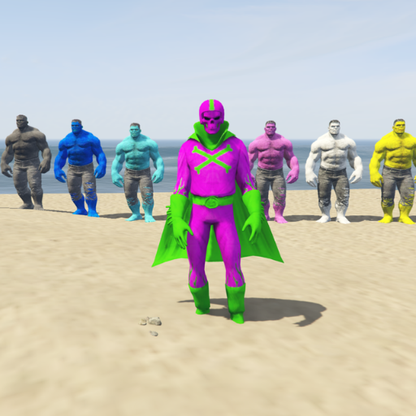 GTA 5 Mods Ghost Rider secret Wars GB Addon Ped