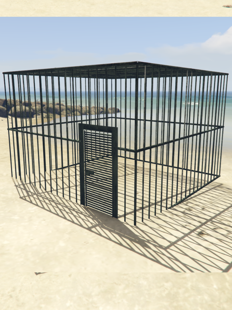 GTA 5 Mods Big CAGE Addon Prop