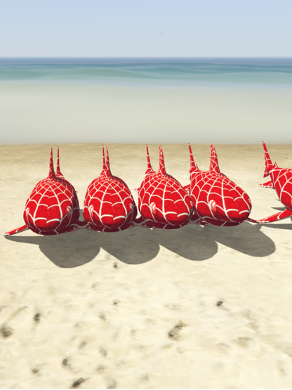 GTA 5 Mods Tiger shark Spider Addon Prop