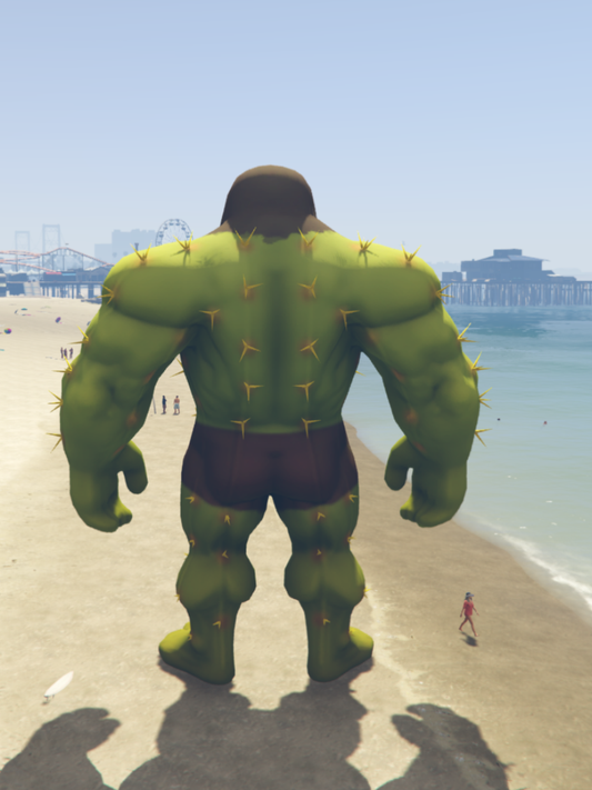 GTA 5 Mods DR Hulk Pinguin Statue Addon Prop