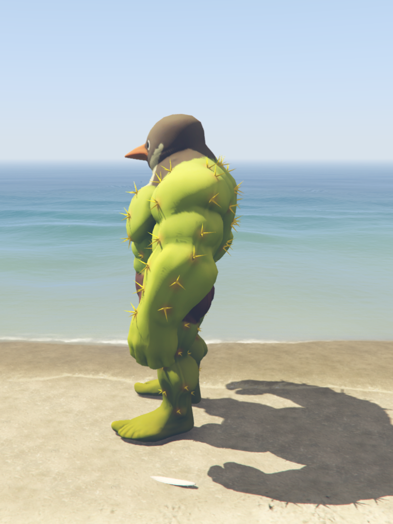 GTA 5 Mods DR Hulk Pinguin Statue Addon Prop