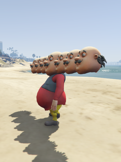 GTA 5 Mods Monster MOTU [Addon Ped]