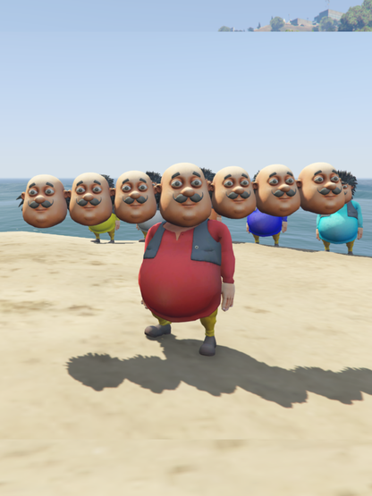 GTA 5 Mods Monster MOTU [Addon Ped]