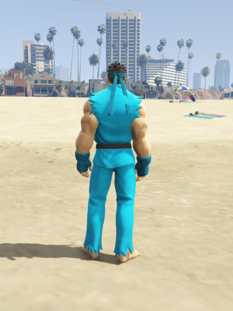 GTA 5 Mods Ryu Hafi  [ADD-ON-PED]