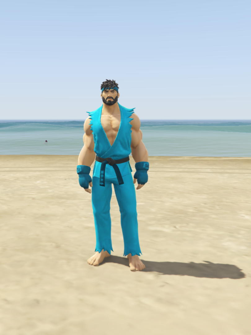 GTA 5 Mods Ryu Hafi  [ADD-ON-PED]