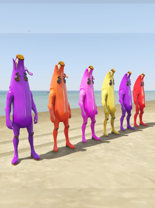GTA 5 Mods Color Full Banana Addon ped
