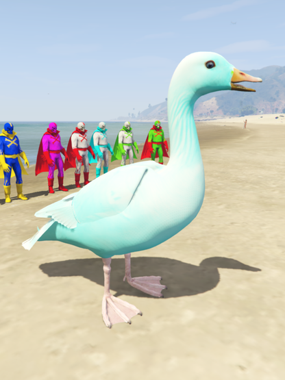 GTA 5 Mods Duck Hafi [ADD-ON-PED]
