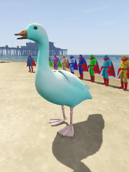 GTA 5 Mods Duck Hafi [ADD-ON-PED]