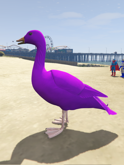GTA 5 Mods Duck Purpal [ADD-ON-PED]
