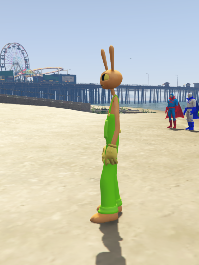 GTA 5 Mods Jax Green  [ADD-ON-PED]