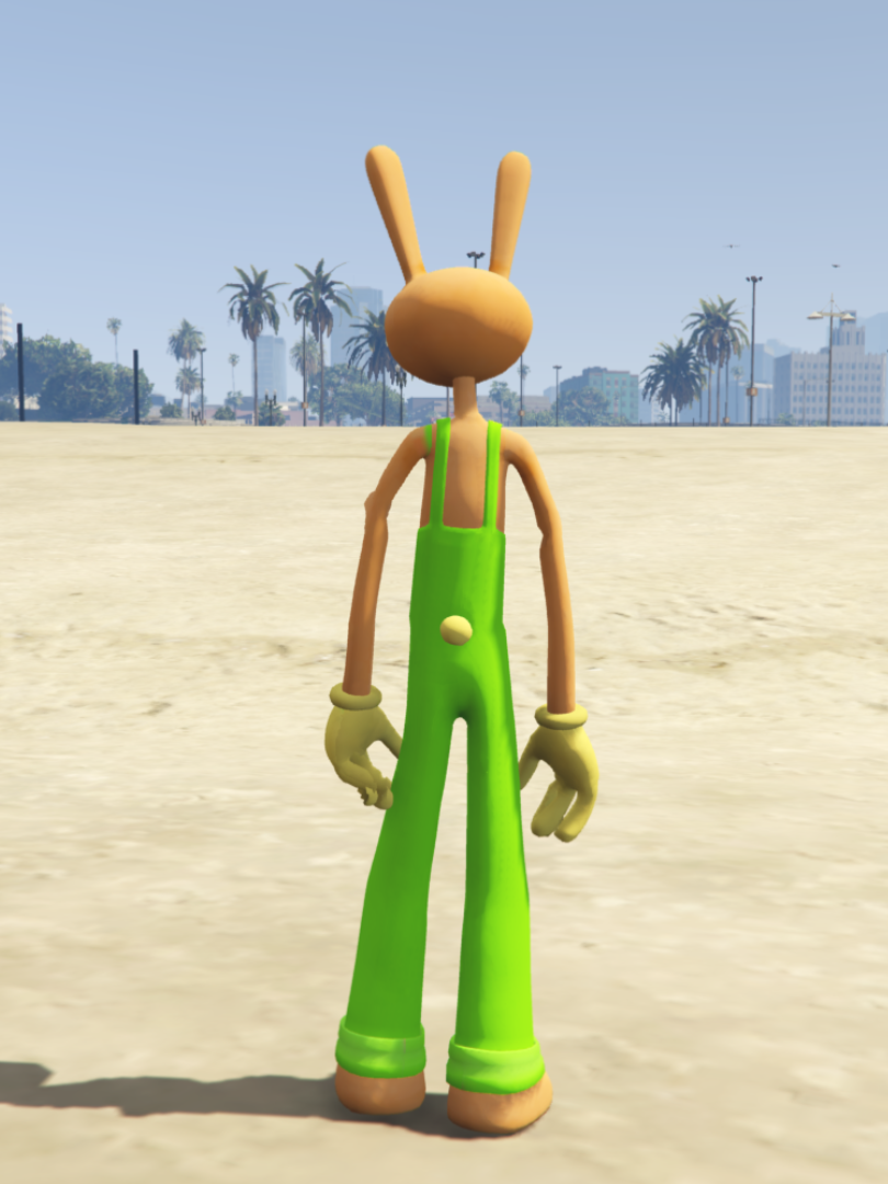GTA 5 Mods Jax Green  [ADD-ON-PED]