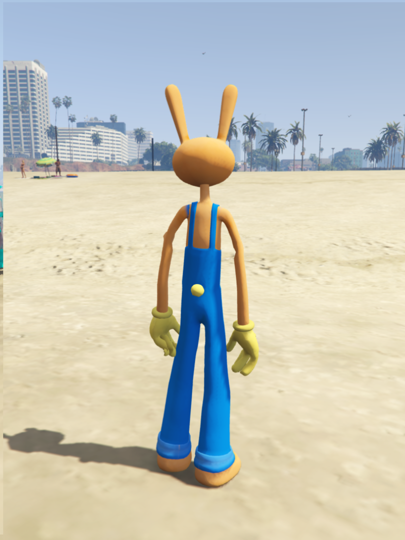 GTA 5 Mods Jax Blue  [ADD-ON-PED]