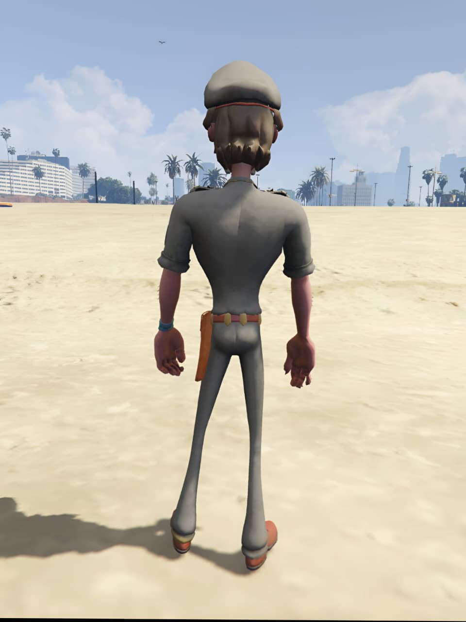 GTA 5 Mod Haif Black CHINGAM SR [Addon Ped]