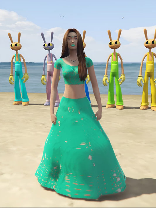 GTA 5 Mods Indian Girl [Addon Ped]