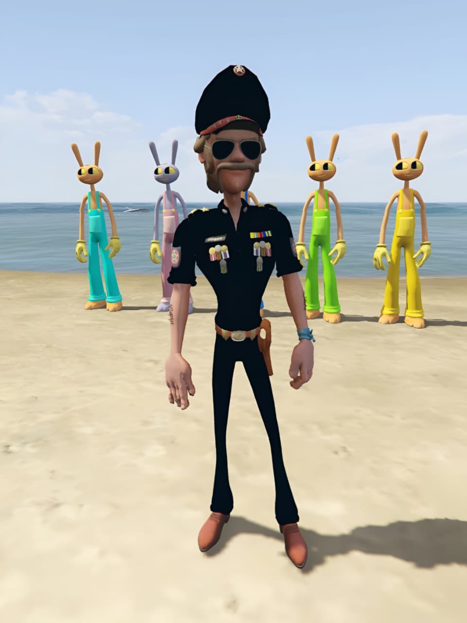GTA 5 Mod BLACK CHINGAM SR [Addon Ped]