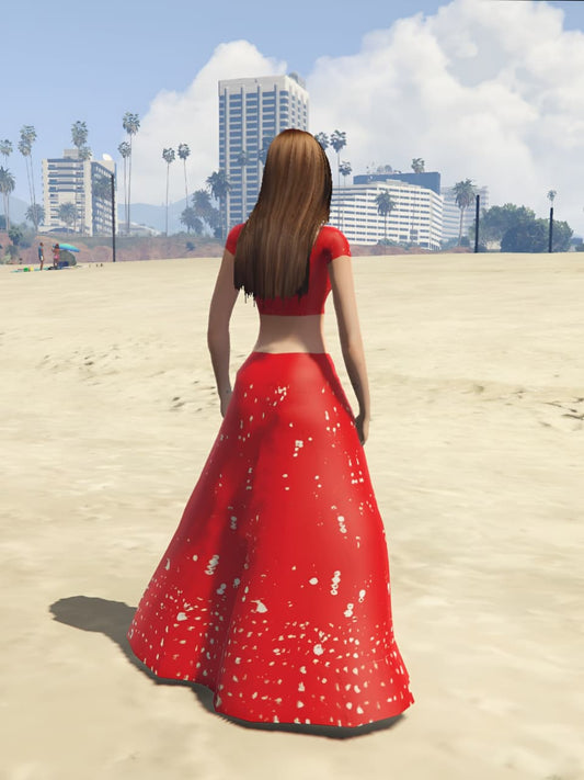 GTA 5 Mods Indian Girl RED [Addon Ped]