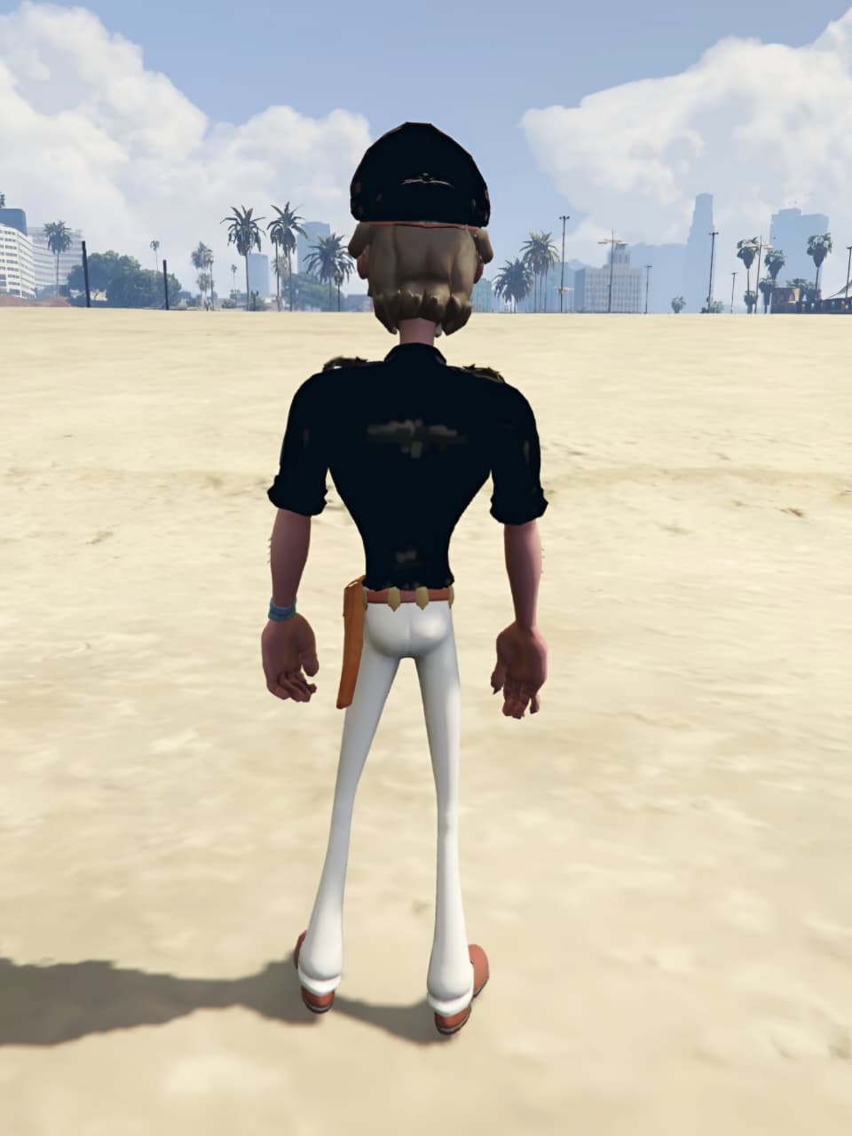 GTA 5 Mods CHINGAM SR Black & White [Addon Ped]