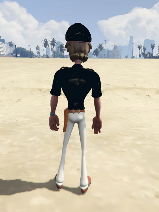 GTA 5 Mods CHINGAM SR Black & White [Addon Ped]
