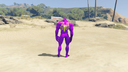 GTA 5 Mod Purpal Venom [Addon Ped]