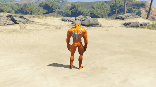 GTA 5 Mod Orenge Venom  [Addon Ped]