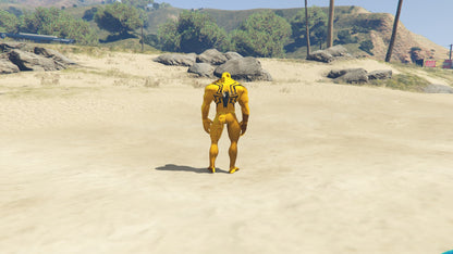 GTA 5 Mod Orenge Venom  [Addon Ped]