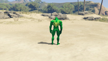 GTA 5 Green Venom MOD [Addon Ped]