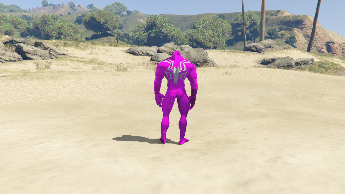 GTA 5 Mod Purpal Venom [Addon Ped]