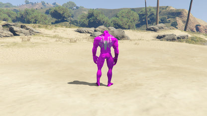 GTA 5 Mod Purpal Venom [Addon Ped]
