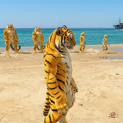 Warrior Tiger [Add-on Peds]