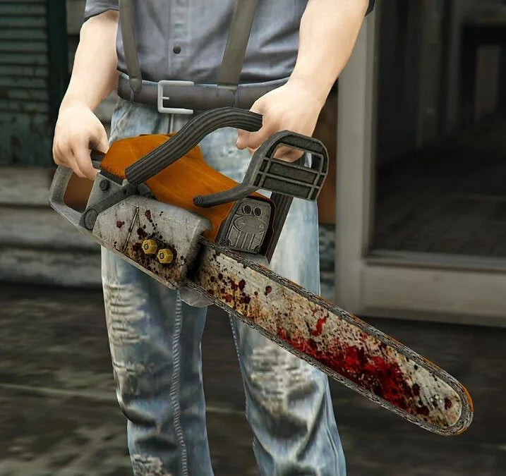 GTA 5 Mod  Chainsaw  [WEAPON]