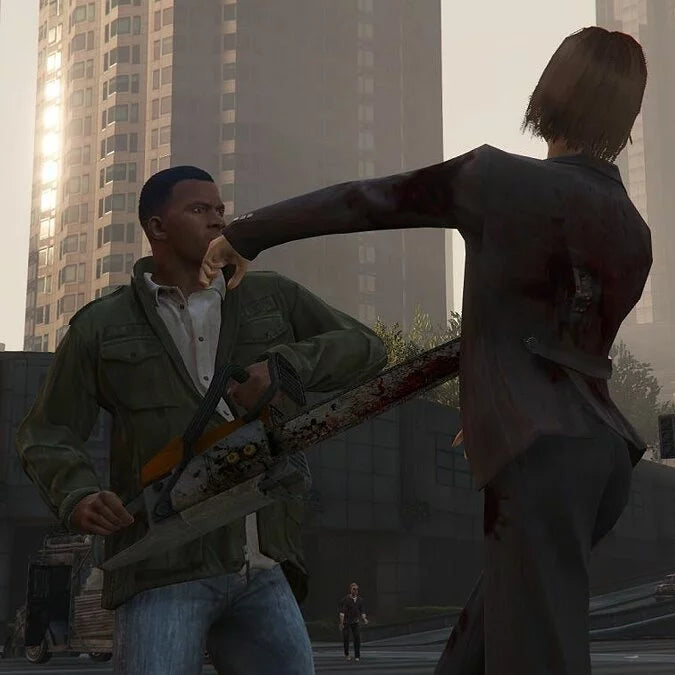 GTA 5 Mod  Chainsaw  [WEAPON]