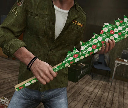 GTA 5 Mod Christmas Wrapping Paper Bat [WEAPON]