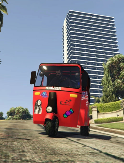 GTA 5 Mods Sri Lankan 3 Wheeler Tuk Tuk
