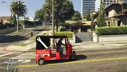 GTA 5 Mods Sri Lankan 3 Wheeler Tuk Tuk