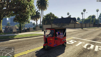 GTA 5 Mods Sri Lankan 3 Wheeler Tuk Tuk