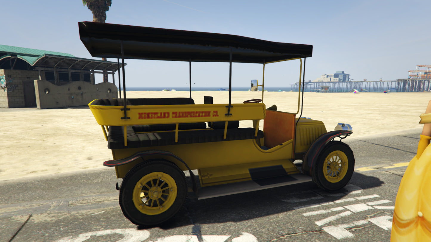 GTA 5 Mods Disneyland Jitney [Add-On | FiveM]