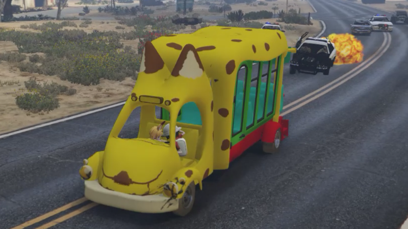 GTA 5 Mods Japaribus Kemono Friends [Add-On / Replace]