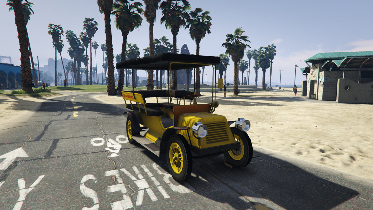 GTA 5 Mods Disneyland Jitney [Add-On | FiveM]